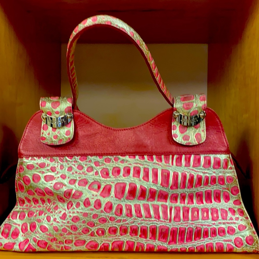 Ripani Italian fashionable lather bag